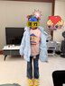 MiniPeace太平鳥童裝冬女童羽絨服FBACE4D15 鹽霧藍 130cm 曬單實拍圖