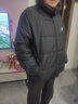 阿迪達(dá)斯 （adidas）三葉草男子冬季保暖兩面穿連帽棉服外套HM2463 XL 曬單實(shí)拍圖