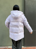 波司登極寒鵝絨25年冬季羽絨服女士修身短款極寒加厚連帽立領(lǐng)外套 曬單實(shí)拍圖