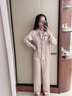 絲界重磅19姆真絲睡衣夏季涼感女減齡高級感絲綢家居服桑蠶絲套裝 曬單實拍圖