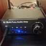 阿音數字功放機藍牙5.3接收發(fā)射小型功率放大電腦聲卡無(wú)損u盤(pán)播放器DAC話(huà)筒K歌音響 標準版配12V1A電源（不帶高低音調節） 官方標配 曬單實(shí)拍圖