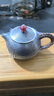 銀器時(shí)代 銀壺 純銀999泡茶壺抗氧化純手工一張打家用茶具銀茶壺 小號180克+證書(shū) 240ml 曬單實(shí)拍圖