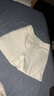 OVV2023春夏新款女裝輕薄舒適易搭白色休閑短褲 米白（凈色）06 S 曬單實(shí)拍圖