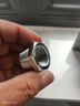 潛水艇水管接頭鋁塑管配件黃銅加厚6分轉4分彎頭三通內絲外絲直接對絲 A6六分外絲/四分內絲轉接頭 曬單實(shí)拍圖