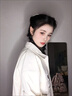予瑾潮牌設計感甜酷pu皮衣外套女春秋季2024新款寬松百搭皮夾克棒球服 米白色(高品質(zhì)) S 曬單實拍圖