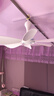 艾美特（AIRMATE）小吊扇學(xué)生宿舍床上電風(fēng)扇大風(fēng)力小風(fēng)扇蚊帳扇微風(fēng)吊扇電扇 標準款+2米延長(cháng)線(xiàn) 標準款 曬單實(shí)拍圖
