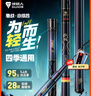 領(lǐng)路人品牌激戰小綜合魚(yú)竿手桿超輕超硬臺釣竿輕量鯉鯽魚(yú)竿休閑釣魚(yú)竿 7.2m 成品重168克 可坐拋可甩大鞭 曬單實(shí)拍圖