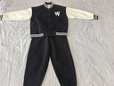 馬克華菲男童套裝春秋款2025新款兒童棒球服外套秋季帥氣中大童運動(dòng)兩件套 藍Z01+黑Z 110 曬單實(shí)拍圖