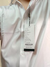 杉杉（FIRS）【三防】免燙抗皺短袖商務(wù)襯衫男士工裝正裝職業(yè)上衣服 白色 40  曬單實(shí)拍圖
