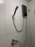 SANSUI山水即熱式電熱水器超薄7KW/8.5KW智能變頻恒溫速熱小廚寶省電家用出租屋免儲水功率可調(diào) 上門安裝 7000W （亮澤黑）恒溫變頻+水電分離+漏保開關(guān) 曬單實拍圖