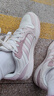 adidas ENTRAP美式校園風運動板鞋男女少年感復古籃球鞋阿迪達斯   白色/粉色   37 曬單實拍圖