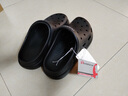 羅敷（Luo Fu）LUOFU洞洞鞋男包頭個(gè)性透氣沙灘鞋夏室內(nèi)外防滑外穿情侶涼拖鞋男 黑色 43 曬單實(shí)拍圖