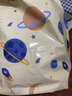 好伊貝（HOY BELL）一次性口水巾嬰兒吃飯圍兜寶寶圍嘴小孩兒童餐飯兜免清洗獨(dú)立包裝 360度口水巾一次性60片 曬單實(shí)拍圖