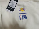NBA湖人隊詹姆斯星塵系列春秋男子運(yùn)動休閑時尚舒適圓領(lǐng)加絨衛(wèi)衣外套 杏色 2XL 曬單實拍圖