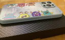 洛克島（LUOKEDAO）適用于蘋(píng)果15promax手機殼新款磨砂玻璃散熱邊iPhone14promax外殼男女款小可愛(ài)創(chuàng  )意卡通全包保護套 【藍色磨砂-彩色小怪獸】散熱邊 iPhone 15 ProM 曬單實(shí)拍圖