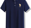 U.S. POLO ASSN.短袖POLO衫男夏季商務(wù)休閑上衣T恤保羅男裝海瀾禮物深藏青 L 曬單實(shí)拍圖