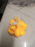 杰雅蒂寶寶洗澡戲水玩具捏捏叫小鴨子港版大黃鴨嬰兒沐浴發(fā)聲小動(dòng)物套裝 5只港鴨 1大2中2小號 曬單實(shí)拍圖