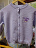 真維斯女童毛衣春秋款女大童秋裝圓領(lǐng)針織開(kāi)衫女孩內搭空調衫上衣 【毛衣開(kāi)衫】紫色(紫帽丸子頭) 150 曬單實(shí)拍圖