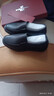 富貴鳥(niǎo)（FUGUINIAO）男鞋商務(wù)皮鞋男士休閑百搭德比鞋樂(lè )福鞋爸爸鞋 黑色 40  曬單實(shí)拍圖