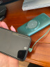 SUIDDY 充电宝自带线适用苹果vivo小米oppo手机快充超薄小巧迷你便携大型容量无线移动电源 复古绿【10000毫安】苹果安卓Tpc三自带线 实拍图