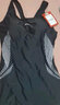 李寧（LI-NING）泳衣女新款比基尼泡溫泉時(shí)尚游顯瘦連體平角女士泳鏡泳帽套裝 黑白泳衣+黑泳鏡帽【三件套裝】 L 【身高157-165體重49-55kg】 曬單實(shí)拍圖