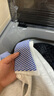 初語刺繡珠地牛仔POLO領(lǐng)T恤女2025夏季新款休閑撞色上衣 藏青色  M  曬單實拍圖