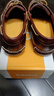 添柏嵐（Timberland）【斷碼特賣(mài)JD物流】男鞋牛皮經(jīng)典手工縫制休閑戶(hù)外船鞋|25077W寬 中棕褐色 43 (US9) 曬單實(shí)拍圖
