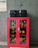 微型消防站全套消防器材柜加厚工地柜套裝滅火器存放柜消防物資柜 140*90*40二人（頂配套餐）97款 曬單實(shí)拍圖