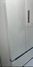 美的（Midea）508升法式多門(mén)四開(kāi)門(mén)一級能效雙系統雙循環(huán)除菌凈味國家補貼20%家用冰箱大容量BCD-508WTPZM(E)白 曬單實(shí)拍圖