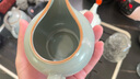 象運(yùn)福天青汝瓷分茶器陶瓷公杯 茶海大容量茶具配件開(kāi)片可養(yǎng)金絲 汝窯 清悅公道杯 曬單實(shí)拍圖