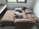 木宮匠胖貓可拆洗沙發(fā)床客廳小戶(hù)型折疊兩用一體云朵單雙人布藝2025新款 1.8米雙人位-貓抓布【可拆洗】 海綿版（絨絲棉+ 竹炭海綿） 曬單實(shí)拍圖