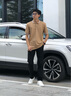BOSS【100%棉 珠地布】徽標(biāo)棉質(zhì)商務(wù)休閑短袖Polo衫 261 L 曬單實拍圖