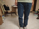 Prato Lee牛仔褲男修身秋季潮流商務(wù)休閑長(cháng)褲彈力小腳褲男士褲子男褲春秋款 藍色秋冬款 常規 厚度 30 曬單實(shí)拍圖