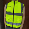 柏溪恩帶風(fēng)扇的衣服工作服戶外降溫空調(diào)服反光條馬甲夏季工作充電背心 馬甲空調(diào)服(馬甲+風(fēng)扇+線)綠 2XL 曬單實(shí)拍圖