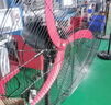 怒虎（nuhu）大功率工業(yè)風(fēng)扇落地扇掛壁扇除甲醛強力工廠倉庫車間餐館壁掛式機械線控搖頭牛角扇壁扇大風(fēng)力風(fēng)扇 750落地扇(彎刀葉)特大風(fēng) 加長3米線 加密網(wǎng) 曬單實拍圖