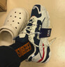 FILA 斐樂(lè )TREK老爹鞋男鞋新款休閑鞋時(shí)尚復古運動(dòng)鞋跑鞋  白蘆筍/漿果藍-WD 41 曬單實(shí)拍圖