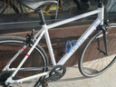 迪卡儂（DECATHLON）公路車(chē)WOMAN EASY鋁合金車(chē)架女士雙剎單牙盤(pán)鋼制直式前叉c 8速鋁通勤輕便自行車(chē) M碼—適合身高170~177cm 曬單實(shí)拍圖