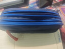 得力(deli)迷彩筆袋小學(xué)生 兒童大容量雙層袋鼠包文具盒 學(xué)生文具收納袋 深藍色開(kāi)學(xué)必備 曬單實(shí)拍圖