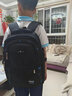 GPHF日本大容量高中初中生小學(xué)生書(shū)包男童三四五六7年級男孩減負背包 黑配天藍 建議4-9年級使用 曬單實(shí)拍圖