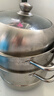 樂(lè )仕菲斯（RSFH）三層蒸鍋 展樂(lè )奧氏體不銹鋼加高拱蓋大容量可蒸魚(yú)爐灶通用30cm 曬單實(shí)拍圖