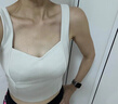 lululemon丨Ribbed Softstreme? 女士羅紋桃心領(lǐng)背心 LW1EVIS 骨白 M 曬單實拍圖