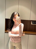 科特迪蘭品牌瑜伽服套裝拉鏈外套運(yùn)動上衣修身長袖外穿跑步專業(yè)訓(xùn)練健身服 豆沙粉外套+卡其色長褲 L 曬單實(shí)拍圖