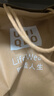 優(yōu)衣庫女裝羅紋POLO領(lǐng)針織開(kāi)衫/短袖空調衫通勤479968 32 深米色 S /155/80A 曬單實(shí)拍圖