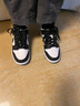 耐克（NIKE）官方DUNK LOW大童運動童鞋復古板鞋熊貓配色CW1590 100白色/黑/白色 36 曬單實拍圖