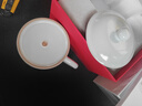 雅瓷汝窯茶杯陶瓷泡茶杯帶蓋辦公杯喝茶喝水禮盒裝養正杯 汝窯養正杯 曬單實(shí)拍圖