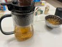 金灶（KAMJOVE） 加厚耐熱玻璃泡茶壺全玻璃內(nèi)膽飄逸杯泡茶器辦公室泡茶神器茶壺 TP-902（500ml）黑色 曬單實拍圖