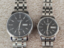 冠琴（GUANQIN）十大名表情侶手表一對全自動(dòng)機械表防水學(xué)生腕表送男女友生日禮物 GJ16398精鋼黑面情侶款-進(jìn)口機芯 曬單實(shí)拍圖