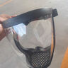打農藥防護面罩全臉噴打藥高透明防霧電焊專(zhuān)用工業(yè)打磨防粉塵頭罩批發(fā)五羊一郎 黑色透明(防霧款) 曬單實(shí)拍圖