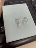 Holycat懷里貓999銀貓咪珍珠耳釘女可愛(ài)小清新珍珠耳環(huán)足銀耳飾耳墜生日禮物女 可愛(ài)貓咪珍珠耳釘一對 曬單實(shí)拍圖