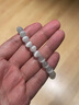 錦隍 JENVORL白色貓眼石散珠半成品 DIY手工手串手鏈項(xiàng)鏈男女飾品天然水晶珠子 優(yōu)選白貓眼8毫米42顆 曬單實(shí)拍圖